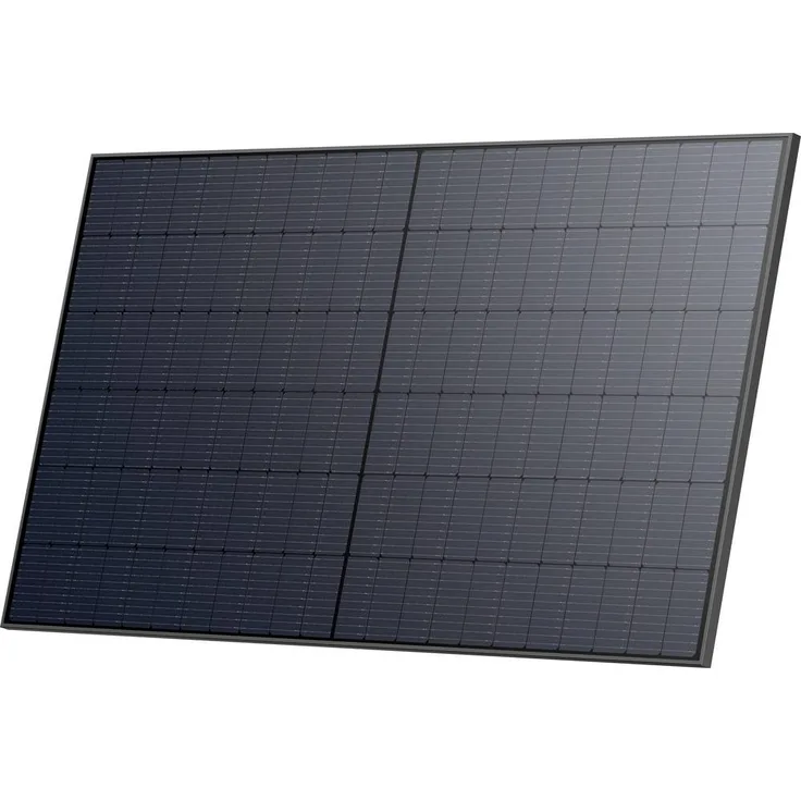 ECOFLOW 520W Rigid Solar Panel, Monokristallines Solarmodul mit 23% Wirkungsgrad und IP68 Schutzklasse