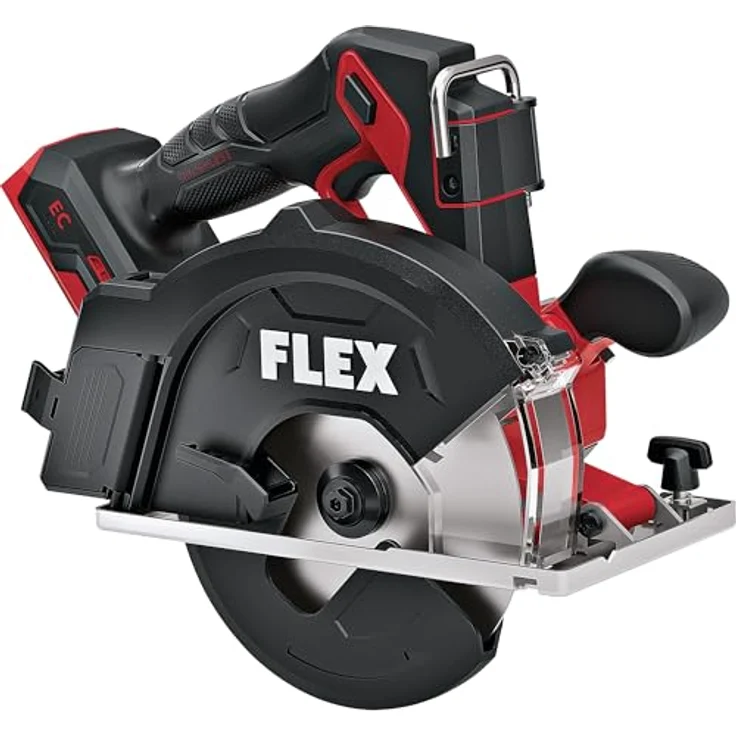 FLEX Metall-Handkreissäge CSM 57 18-EC, 18 V Akku mit P-Set 55 R und Führungsschiene – Bild 2