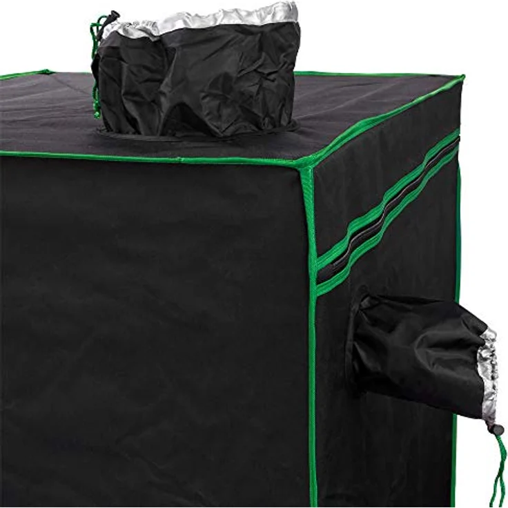Grow Box Grow Zelt für Pflanzen Growbox Gewächshaus Garten Anzucht Gemüse Kräuter Schrank Indoor 240x120x200cm Blumen klein Tomaten Hydro Green – Bild 5