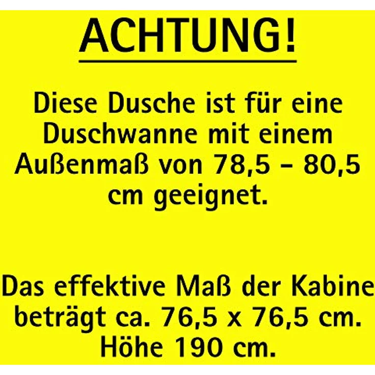 Schulte Duschkabine Eckeinstieg Youngline, 80 x 80 cm, 190 cm, 5 mm Sicherheitsglas depoli light, alu-natur, Montage auf Duschwanne oder Fliese – Bild 2
