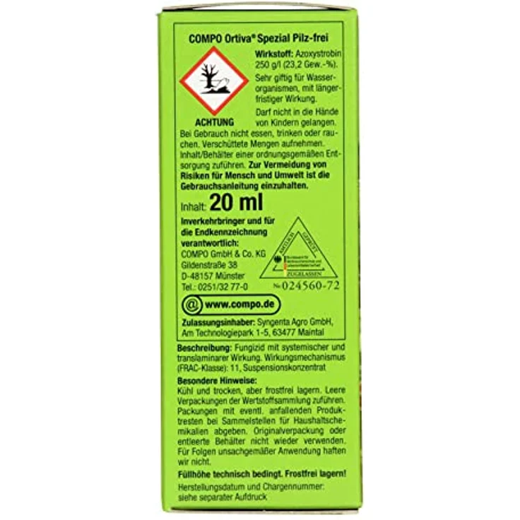 COMPO Ortiva Spezial Pilz-frei Pilz-frei 20 ml – Bild 9