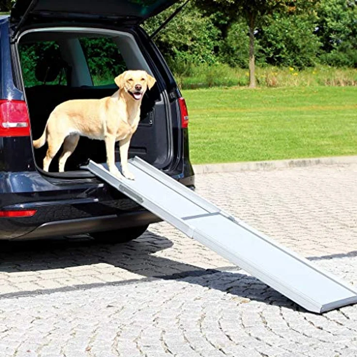 Trixie Petwalk Aluminium Teleskop-Rampe 100 - 180 cm – Bild 2