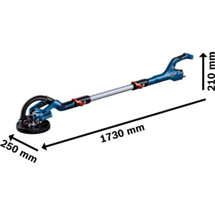 Bosch Professional GTR 550 Langhalsschleifer Wandschleifer Deckenschleifer Trockenbauschleifer 550W – Bild 2