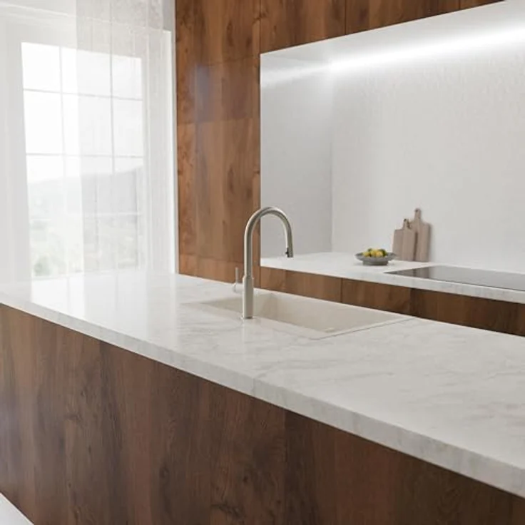 Schütte Spültischarmatur BLACKPOOL, energiesparend mit Cold-Start-Funktion, 360° schwenkbar, ausziehbarer Schlauch – Bild 9