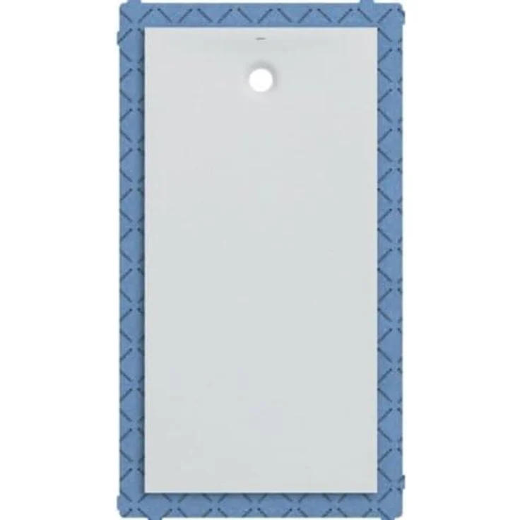 Geberit Rechteckduschwanne Olona 80x140 cm, Höhe 4 cm, Ablauf hinten mittig, weiß- matt - 550.918.00.1 – Bild 1