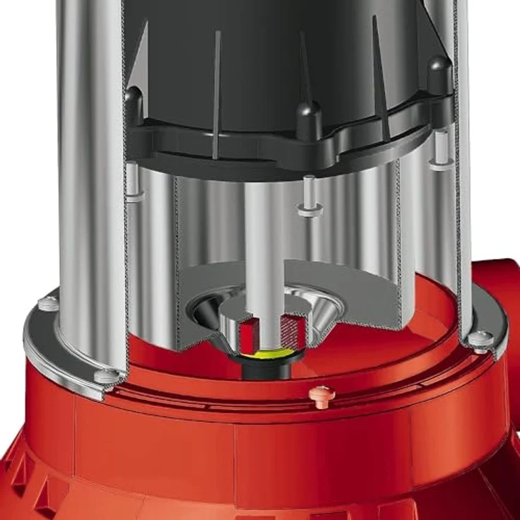 Einhell Schmutzwasserpumpe GC-DP 1020 N (1000W, Ø20mm Fremdkörper, 18.000L-h Förderleistung, Schwimmerschalter, Tragegriff, inkl. Universalanschlüsse) Tauchpumpe – Bild 5