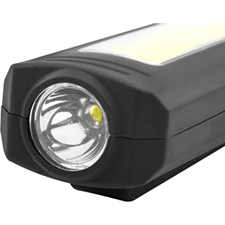 ANSMANN LED Werkstattlampe mit 210 Lumen - Arbeitsleuchte kabellos, flexibel & magnetisch - 3W Funktionslampe - Arbeitslampe für Werkstatt, Auto & Notbeleuchtung WL210B – Bild 5