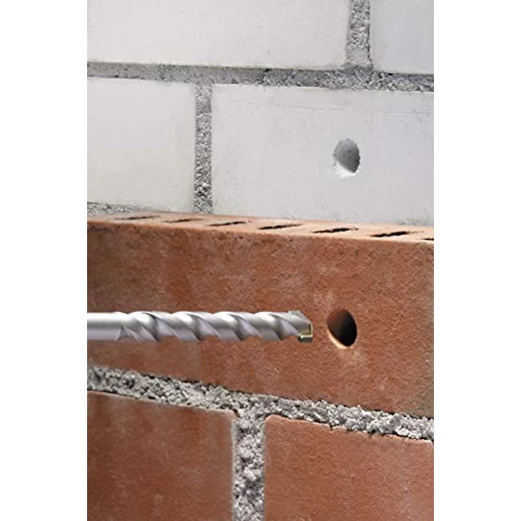 kwb Steinbohrer und Betonhohrer-Set – Werkzeug-Box, 5-teilig (Bohrer füt Stein und Beton für alle Dreh- und Schlagbohrmaschinen) – Bild 4