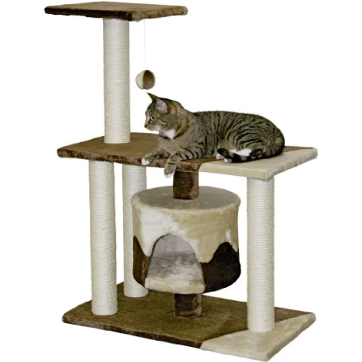 Kerbl Kratzbaum Jade Pro, Höhe: 96 cm, braun / beige – Bild 1