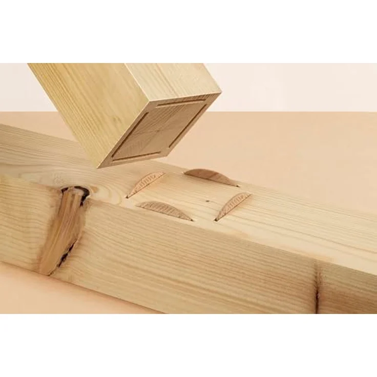 Wolfcraft 2923000 Verbi-Plättchen, beige, 50 Stück – Bild 7