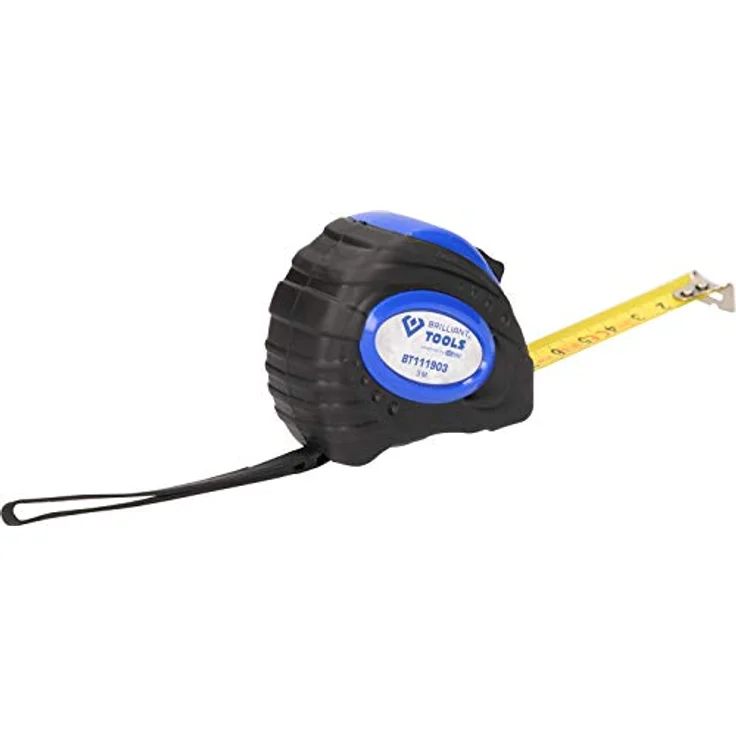 BRILLIANT TOOLS BT111903 Massband, Schwarz Blau, 1-Tlg – Bild 6