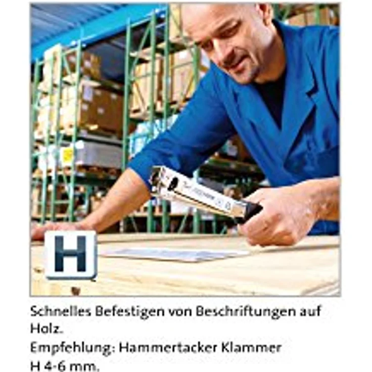 Novus Tackerklammer Typ H 37/6 2000 Stück – Bild 3