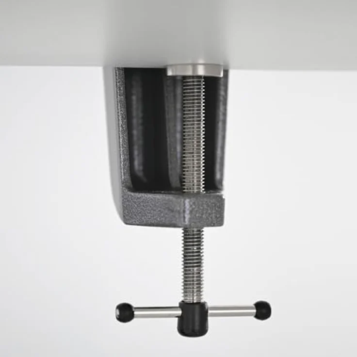BERNSTEIN TOOLS FOR ELECTRONICS Gelenkschraubstock Kugelgelenk-Schraubstock SPANNFIX zum Anklemmen (Klett), ergonomisch einstellbar, mit auswechselbaren Spannbacken - Farbe: variabel – Bild 2