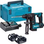 Makita DHR171RMJ Akku Bohrhammer Brushless SDS Plus 18V 1,2J + 2x Akku 4,0Ah + Ladegerät + Makpac