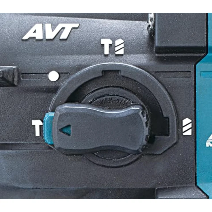 Makita Akku-Bohrhammer HR010GD201 - Akku-Bohrhammer - blau/schwarz, Anti-Vibrations-Technologie, SDS-PLUS-Aufnahme – Bild 6