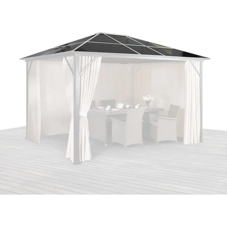 KONIFERA Pavillon-Ersatzdach Aruba, Dachplatten für »Aruba« 300x300 cm, robust und witterungsbeständig