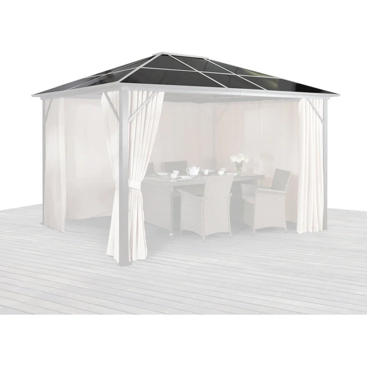 KONIFERA Pavillon-Ersatzdach Aruba, Dachplatten für »Aruba« 300x300 cm, robust und witterungsbeständig