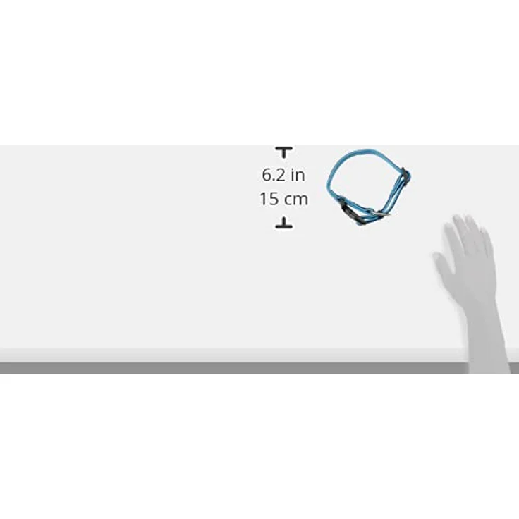 Nobby Halsband Classic Preno, blau / blau L: 30-45 cm, B: 20/25 mm, 1 Stück – Bild 4