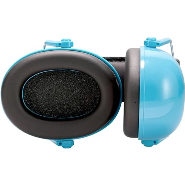 Uvex Kinder Gehörschützer 29dB | Kompakter, Faltbarer und Verstellbarer Kapselgehörschutz | Verstellbarer Ohrschützer | Gewicht: 160g | Farbe: Blau – Bild 6