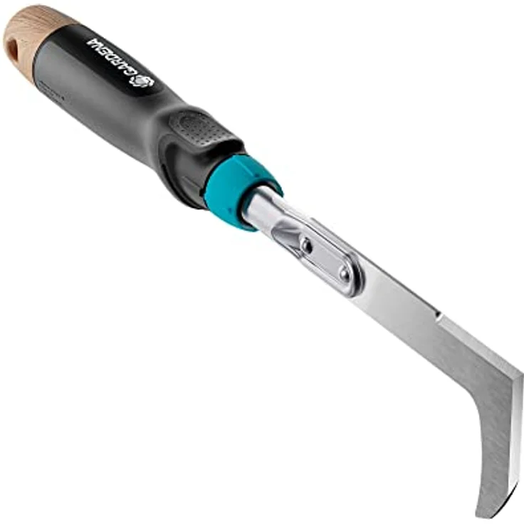 Gardena Ecoline Fugenkratzer: Zum gründlichen Reinigen von Fugen, geeignet für Pflastersteine, Mauerkanten und Plattenfugen, beidseitiges Messer aus rostfreiem Edelstahl (17704-20) – Bild 1