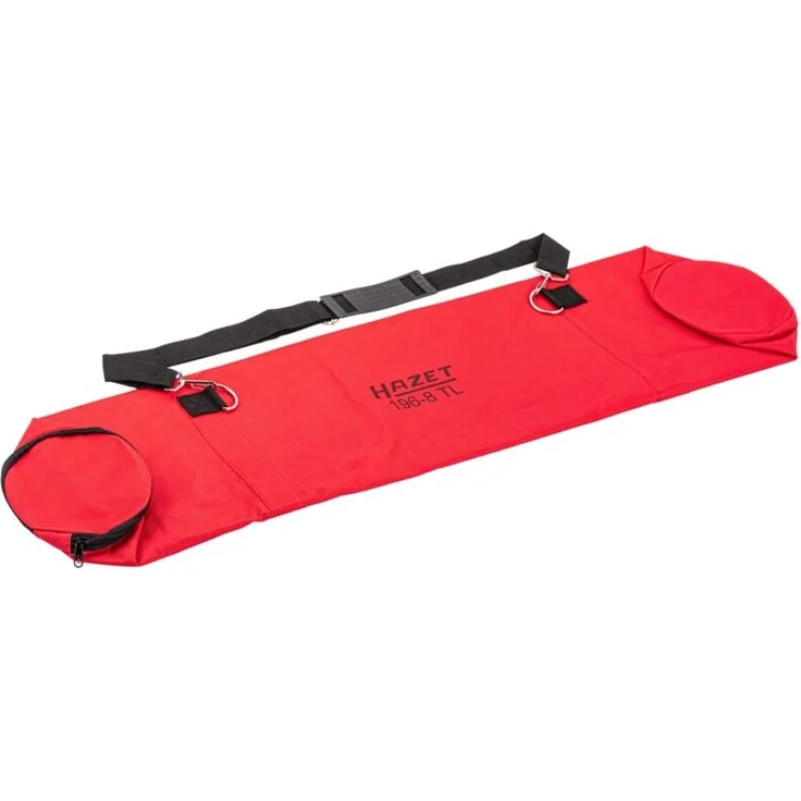Hazet Tasche für Gummi-Standmatte 196 VDE-8, abnehmbarer Tragriemen, rot, Nylon, 1000 mm Länge, 160 mm Durchmesser – Bild 1