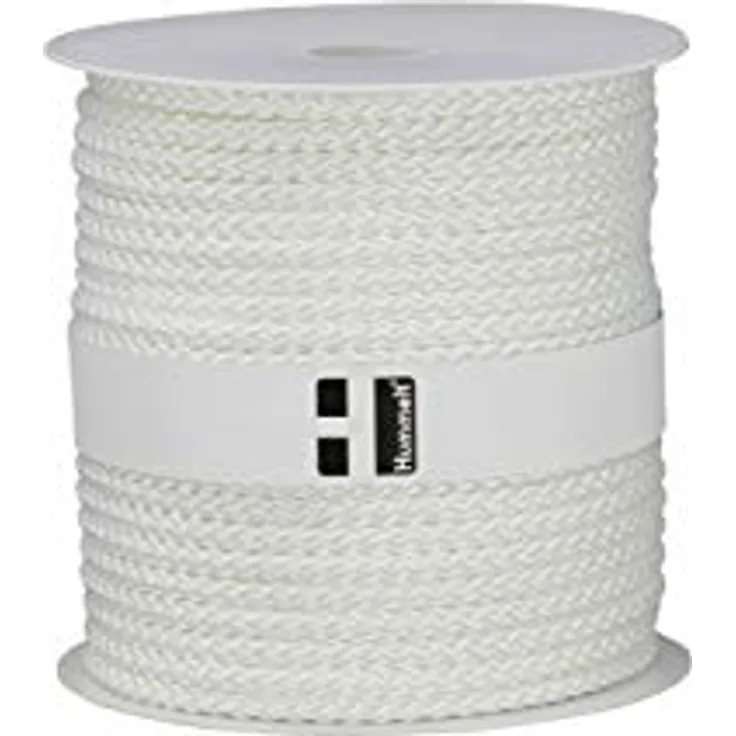 Hummelt® SilverLine-Rope Universalseil Polyesterseil 6mm 50m weiß auf Rolle