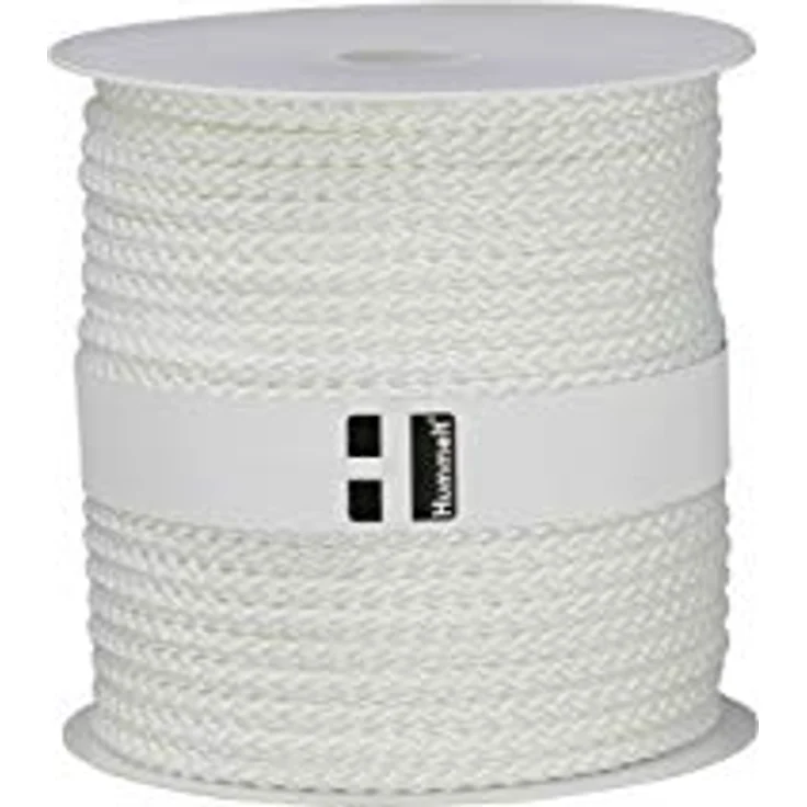 Hummelt® SilverLine-Rope Universalseil Polyesterseil 6mm 50m weiß auf Rolle