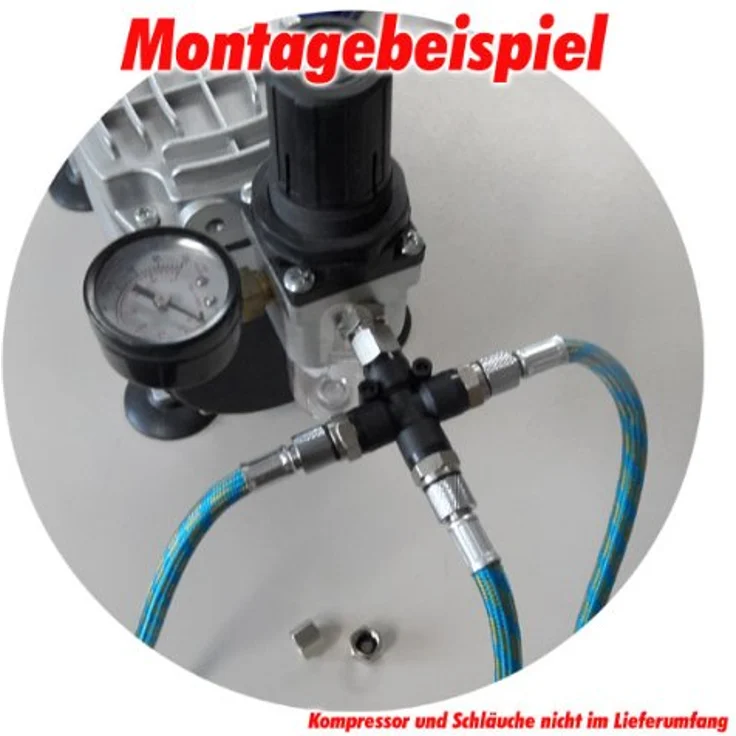 Airbrush Verteiler 3-fach AT-AV-3 - Agora-tec – Bild 4