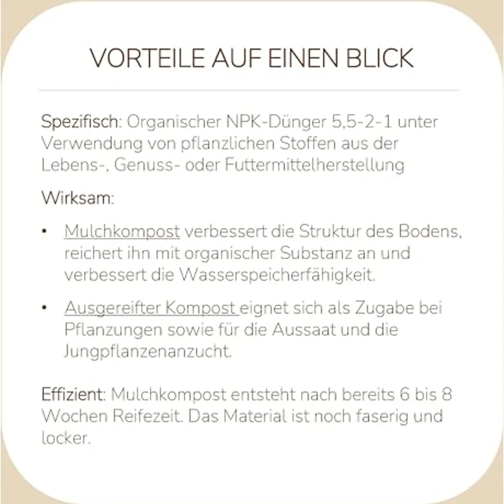 Substral Naturen Bio-Kompostbeschleuniger 2kg - Schnelle Kompostierung, 100% pflanzlich, ideal für Garten- und Küchenabfälle – Bild 5