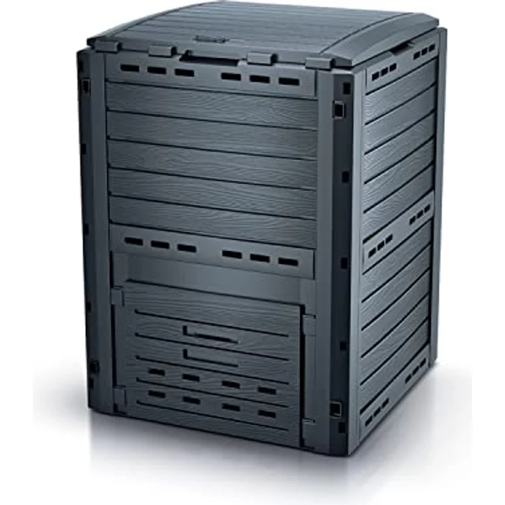 Planta de compostaje COMPOGREEN WOODY 280L., dimensiones (mm) 596x600x1000, color Antracita – Bild 1