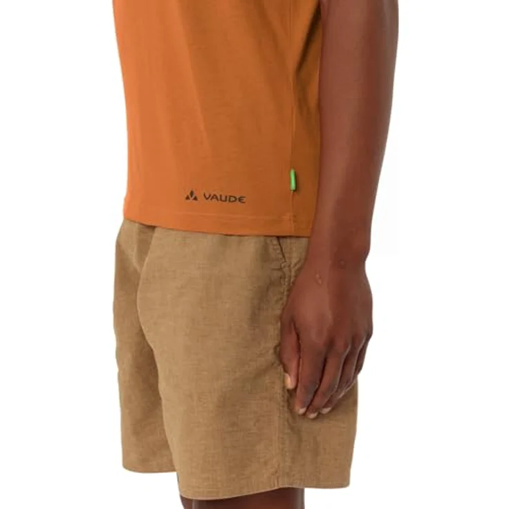 Vaude Cyclist Casual Shirt, Herren Shirt in Orange, Regular Fit, 70% Baumwolle und 30% Lyocell, atmungsaktiv und schnell trocknend – Bild 5