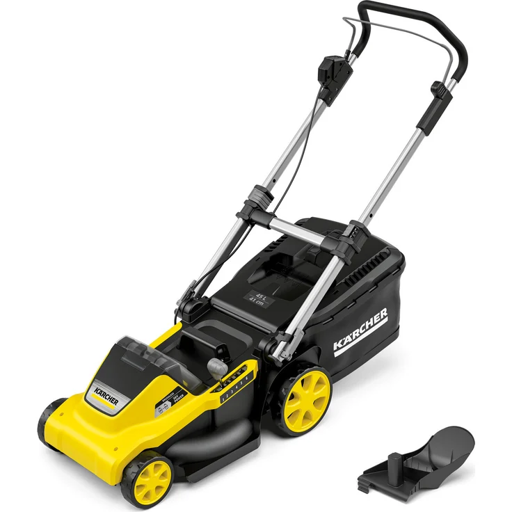 Kärcher Akku-Rasenmäher LMO 5-18 Dual, 36-V-Motor, Mulchfunktion, teleskopierbarer Führungsholm