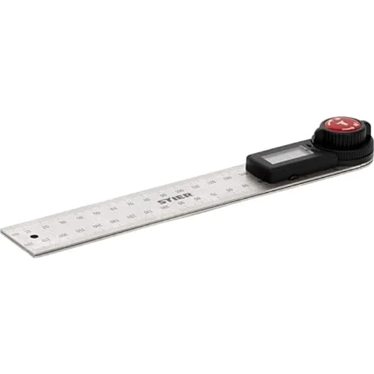 Stier SDW 200, Digitaler Winkelmesser mit Feststellfunktion und LCD Bildschirm, Messbereich 0° - 360° – Bild 8