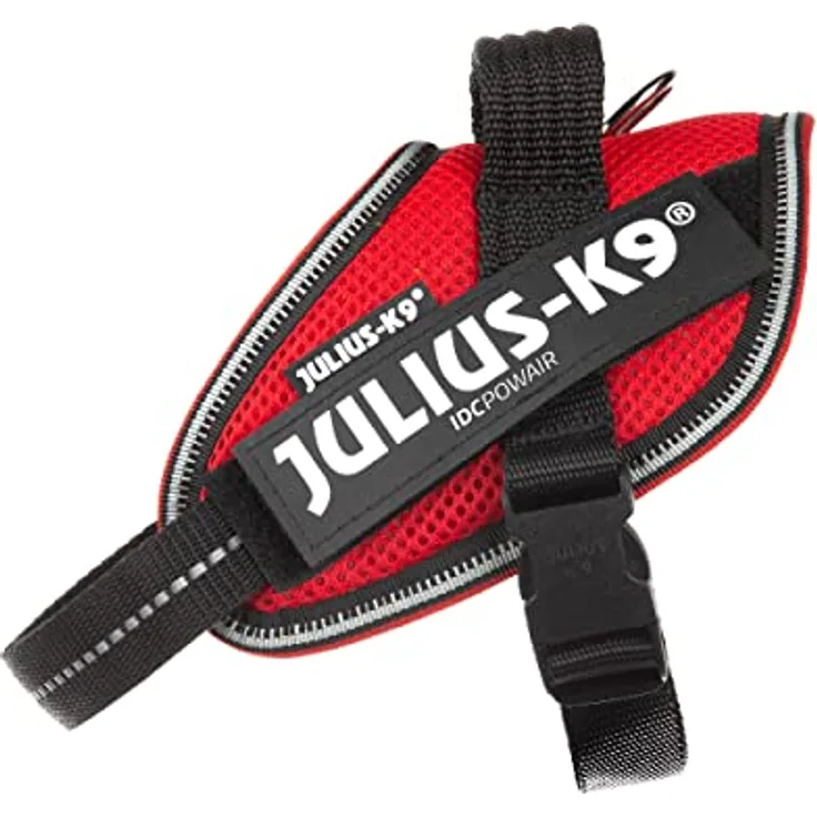 Julius-K9, IDC Powair Hundegeschirr, Größe: XS / Mini-Mini, Rot