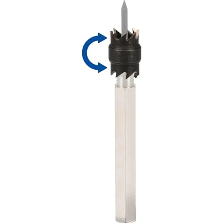 BRILLIANT TOOLS Schweisspunkt-Bohrfräser BT516001, präziser Fräser mit 10 mm Doppel-Fräskrone für exaktes Ausfräsen von Schweißpunkten – Bild 7