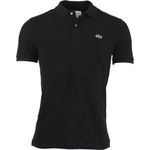 Lacoste Poloshirt 94% Baumwolle, 6% Elasthan, Größe L, Schwarz