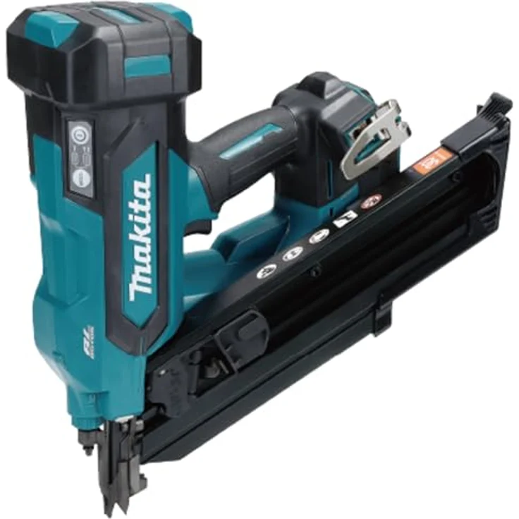 Makita Akku-Streifennagler DBN900ZK, 18V, D-Kopf Nägel 50-90 mm, wartungsfrei, umschaltbar von Einzel- auf Serienauslösung – Bild 1