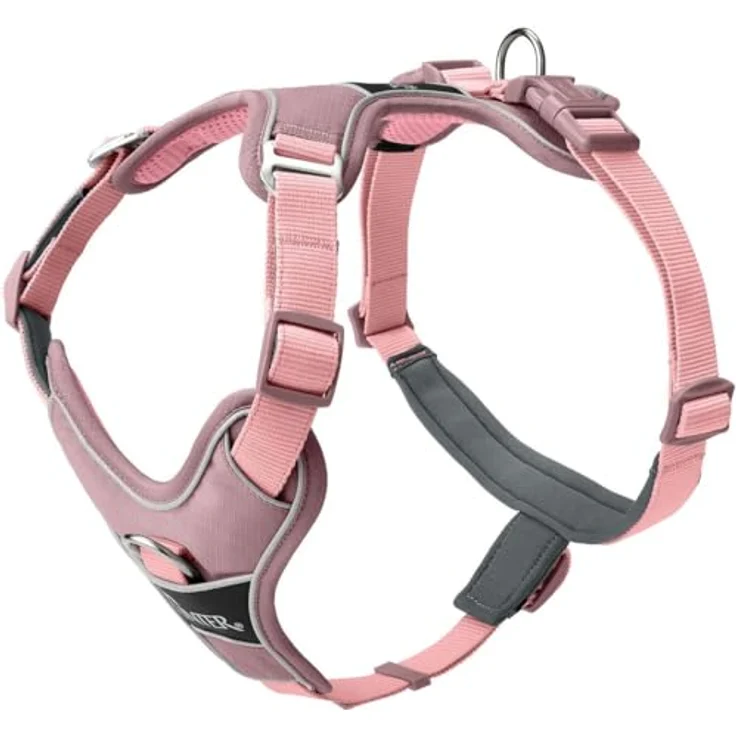 HUNTER Geschirr Divo Up, Größe:S-M, Altrosa, mit ergonomischer Passform und 3M Scotchlite Reflective Material – Bild 1