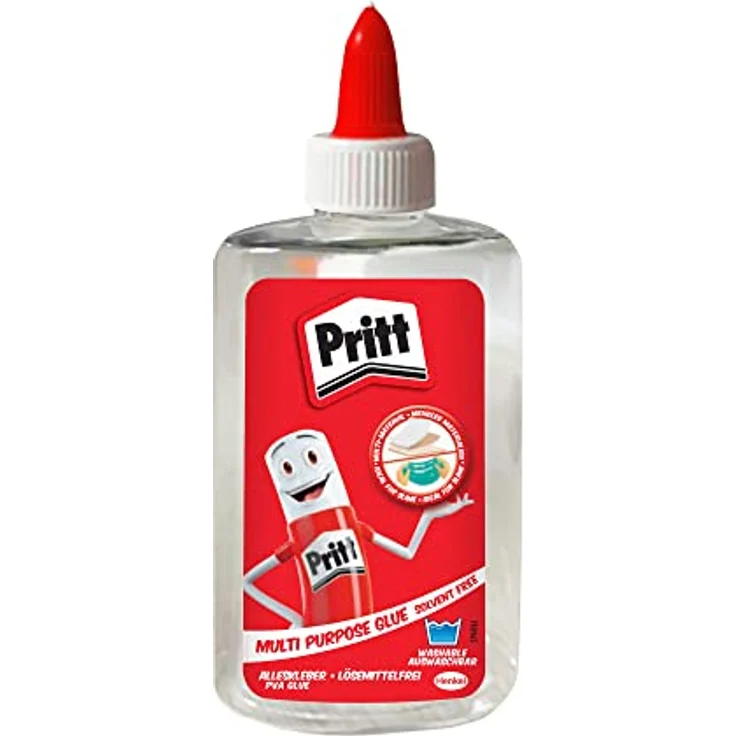 Pritt Alleskleber 145,0 g, lösungsmittelfrei, starke und dauerhafte Klebkraft, transparent – Bild 1