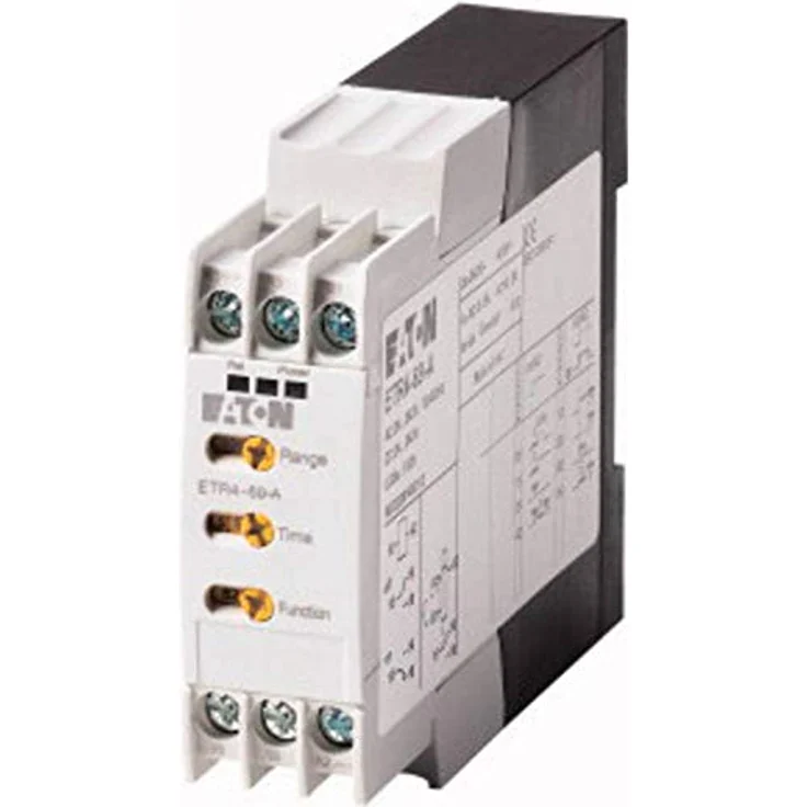 Eaton Moeller Zeitrelais, Multifunktion, DIN-Schienen, 0.05s → 100h, 24 → 240V ac/dc, 1 Kontakt – Bild 1