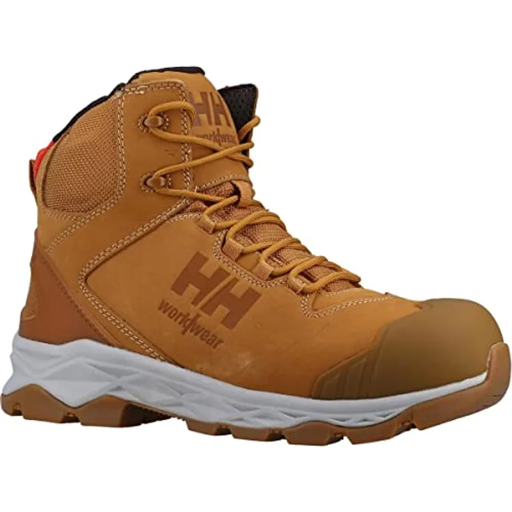 Helly Hansen Workwear Oxford Mid S3, Sicherheitsschuhe mit metallfreier Verbundzehenkappe, durchtrittsicher, Nubukleder, Größe 48