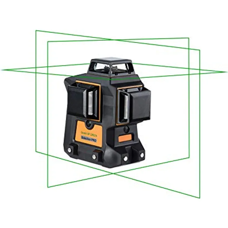 geo-FENNEL Geo6X SP GREEN KIT SP, Multi-Linienlaser mit 3 x 360°-Laserlinien und Selbstnivellierfunktion