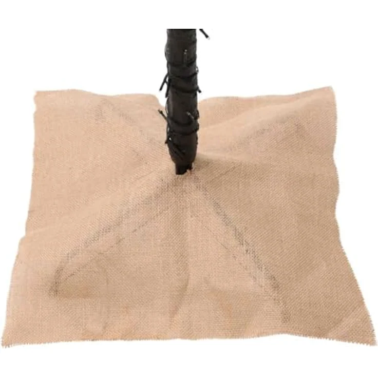 vidaXL Christiana, Kunstpflanze mit 192 warmweiß LEDs, 300 cm hoch, 8 Lichteffekte, Jute-Basis – Bild 9