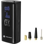 TOOLCRAFT TO-8698626 Kompressor TO-ACP-200 10 bar Automatische Abschaltung, Digitales Display, Blinklicht, mit Powerban