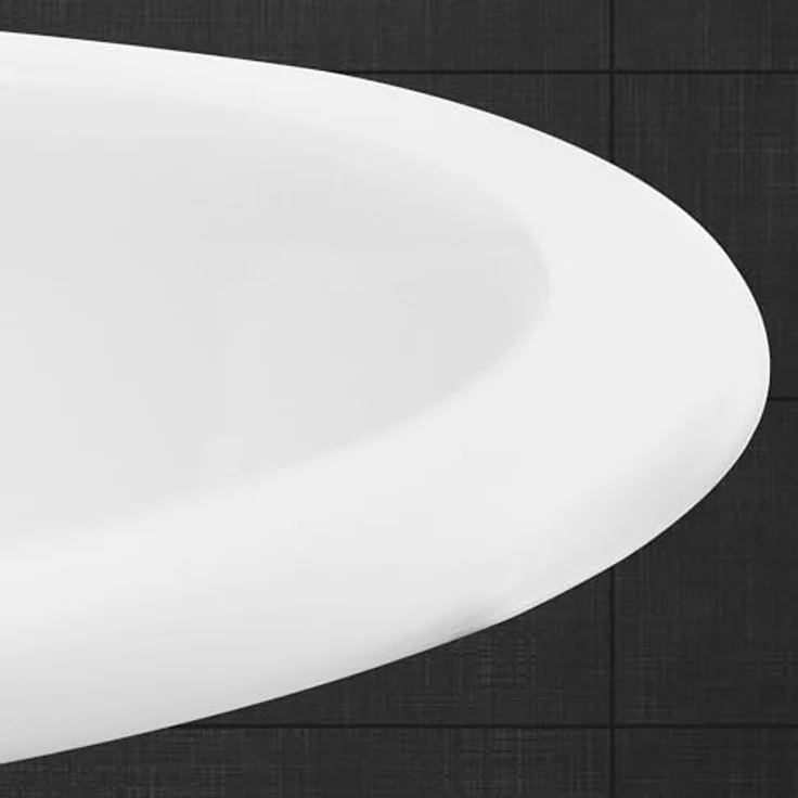 ML-Design Waschbecken oval 49x19,5x40,5 cm Weiß aus Keramik ML-Design – Bild 7