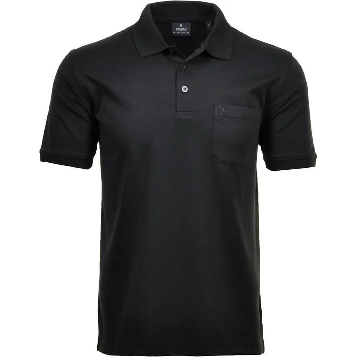 RAGMAN Poloshirt, klassischer Freizeit-Look, marineblau