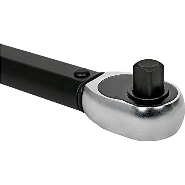 STIER Drehmomentschlüssel Premium+, Umschaltknarre mit 1/2 Zoll Aufnahme, Anzugsmoment: 40-200 Nm, Links- und Rechtsanzug, Sichtfenster für Drehmomenteinstellung am Griff – Bild 4