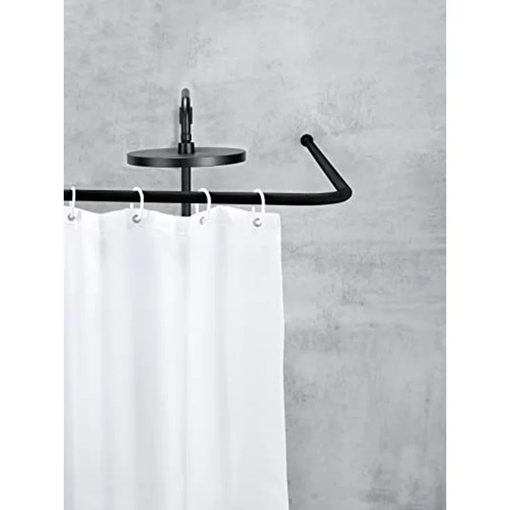 WENKO Winkelstange Universal Schwarz, 20 mm – Bild 6