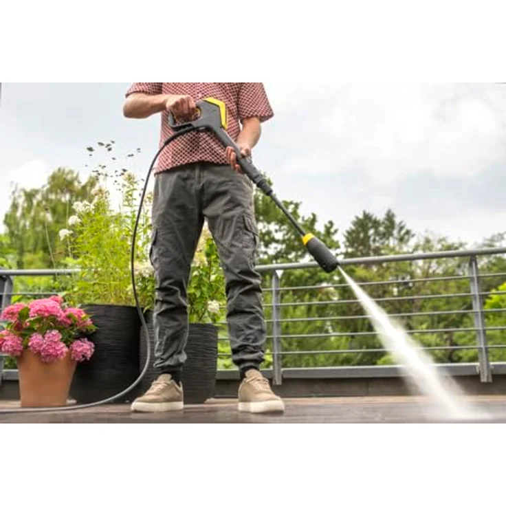 Kärcher Home & Garden K 5 Comfort Premium Connect Hochdruckreiniger, 145 bar Kaltwasser, Bluetooth-fähig, LCD-Display, 4-in-1-Multi Jet-Strahlrohr – Bild 6