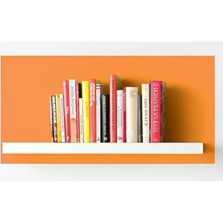 Alpina Vollton- & Abtönfarbe Color, Fresh Orange, Matt, 750 ml, Lösemittelfrei – Bild 4